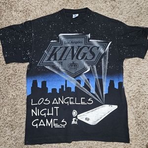 VINTAGE 1992 Starter Los Angeles Kings T Shirt
